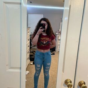 Pacsun ripped jeggings